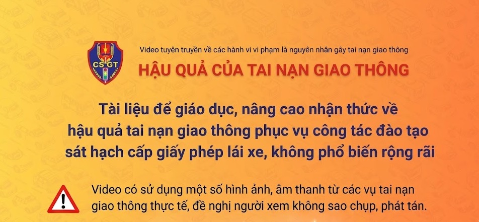 video clip về diễn biến, hậu quả của các vụ tai nạn giao thông của xe ô tô
